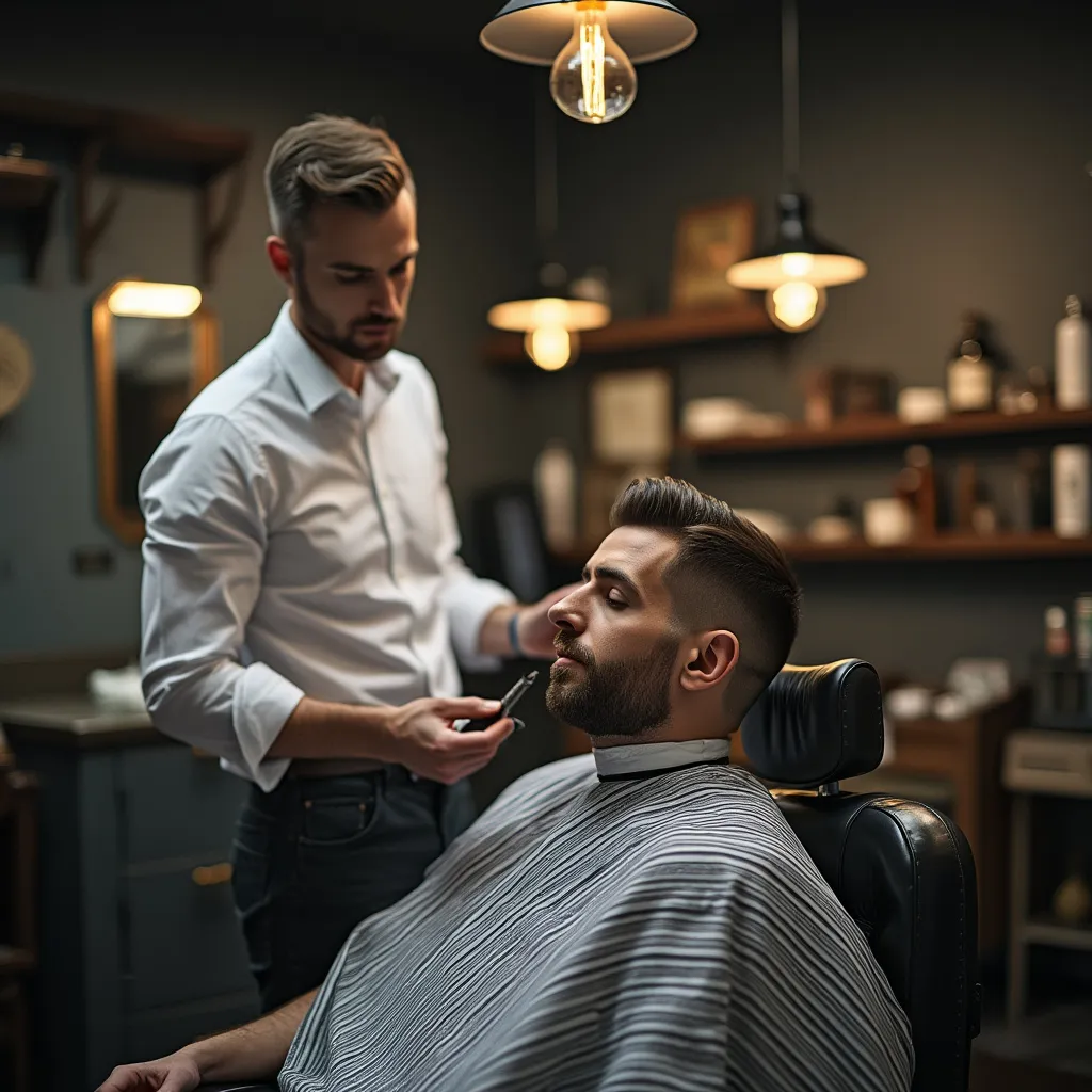 Carlos Ruiz - Asistente de Barbería